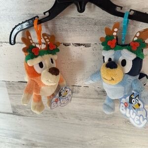 Bluey & Bingo Plush Bag Clips NEW